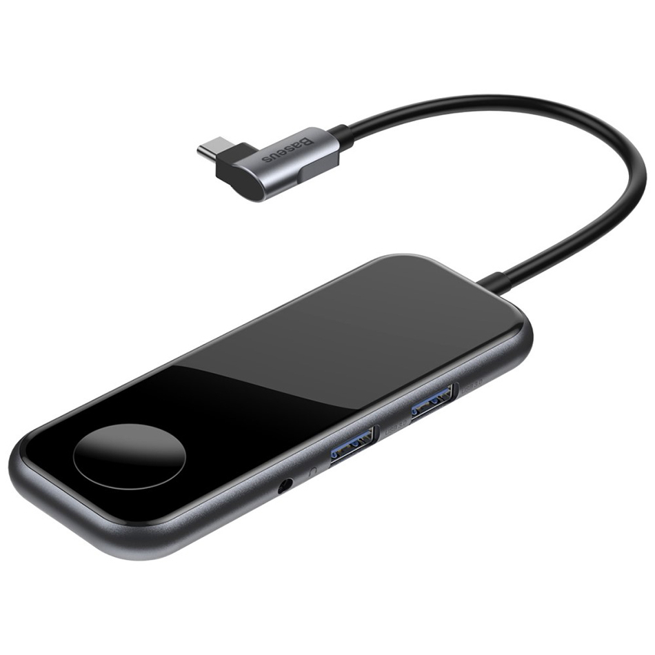 Baseus 60W USB Type C Hub Adapter 4K HDMI Apple Watch Charger